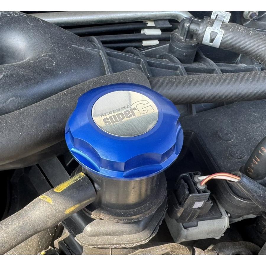 RE雨宮 NEW アルミ オイルフィラーキャップ FC/FD/SE BLUE : アーコン