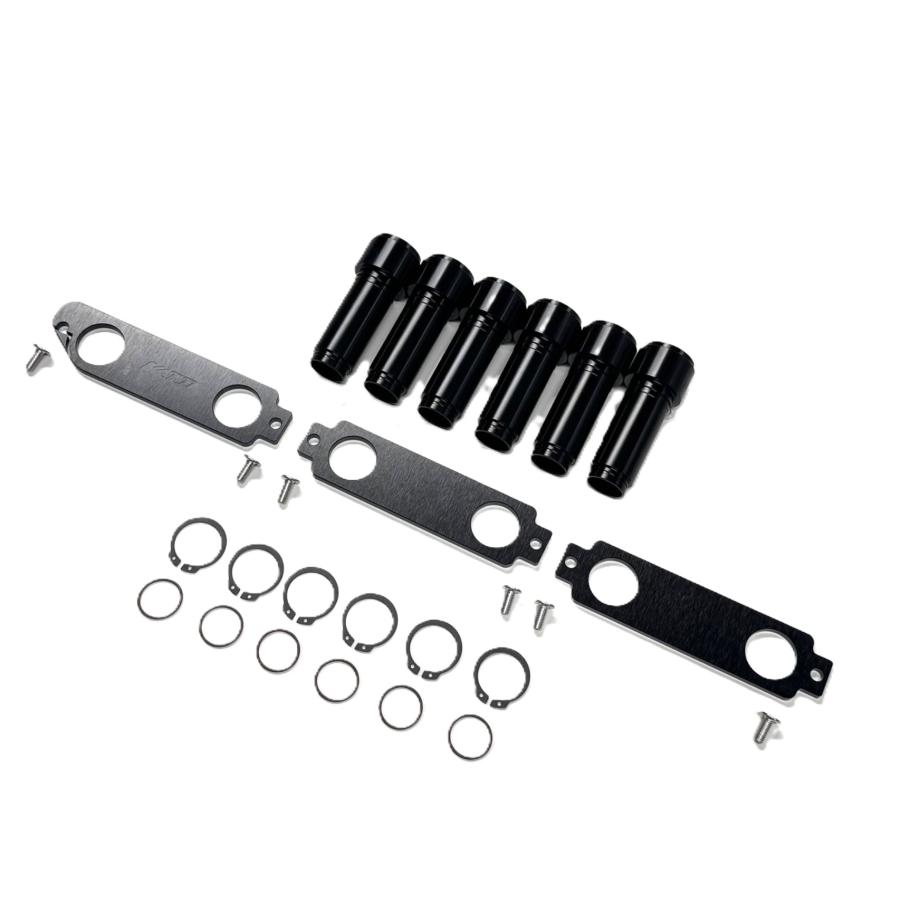 KTD JAPC2 2JZ,1JZ用KTD C2コイル取り付けステー 防水仕様、CNC削り