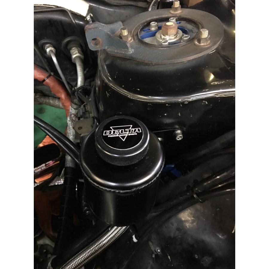 DELTA R35GTR系パワステリザーバータンク(アルミ製) 純正代替 エンジン
