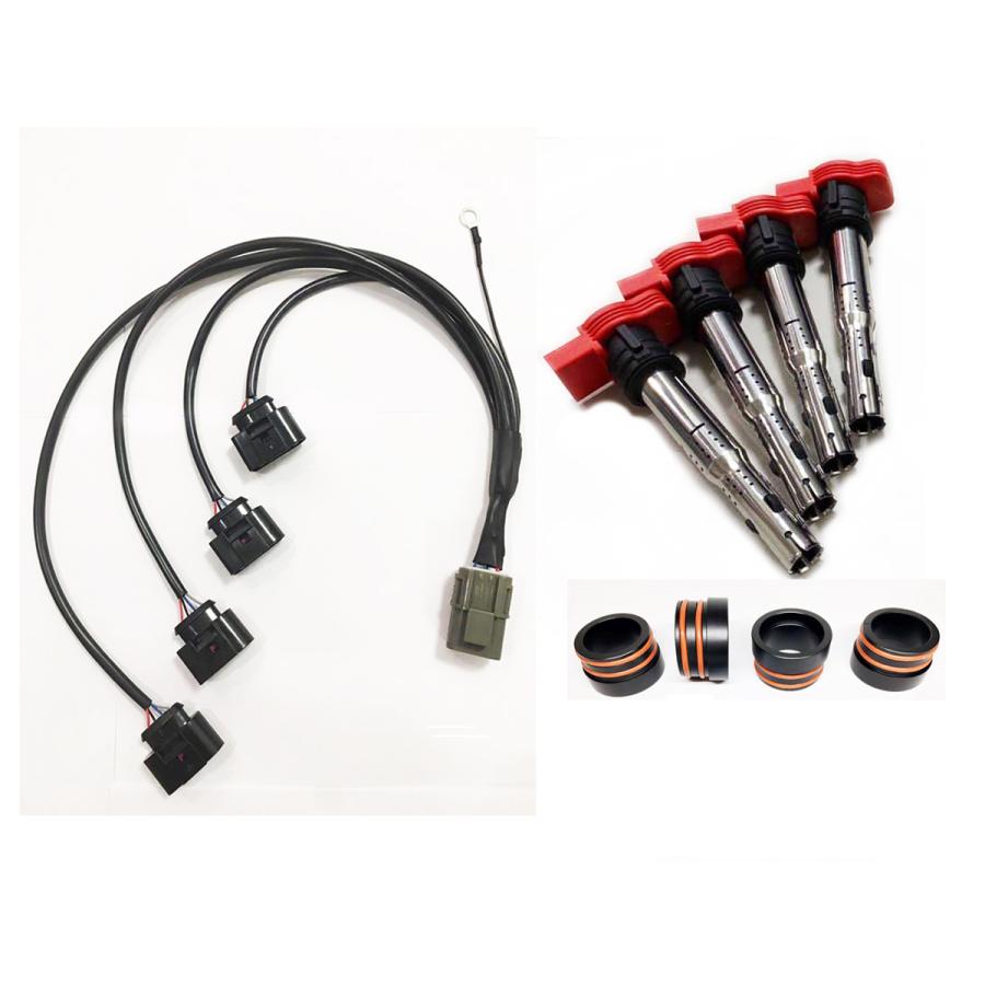 KTD SR オーテック C3 (赤) イグニッションコイルセット LINK JAPAN