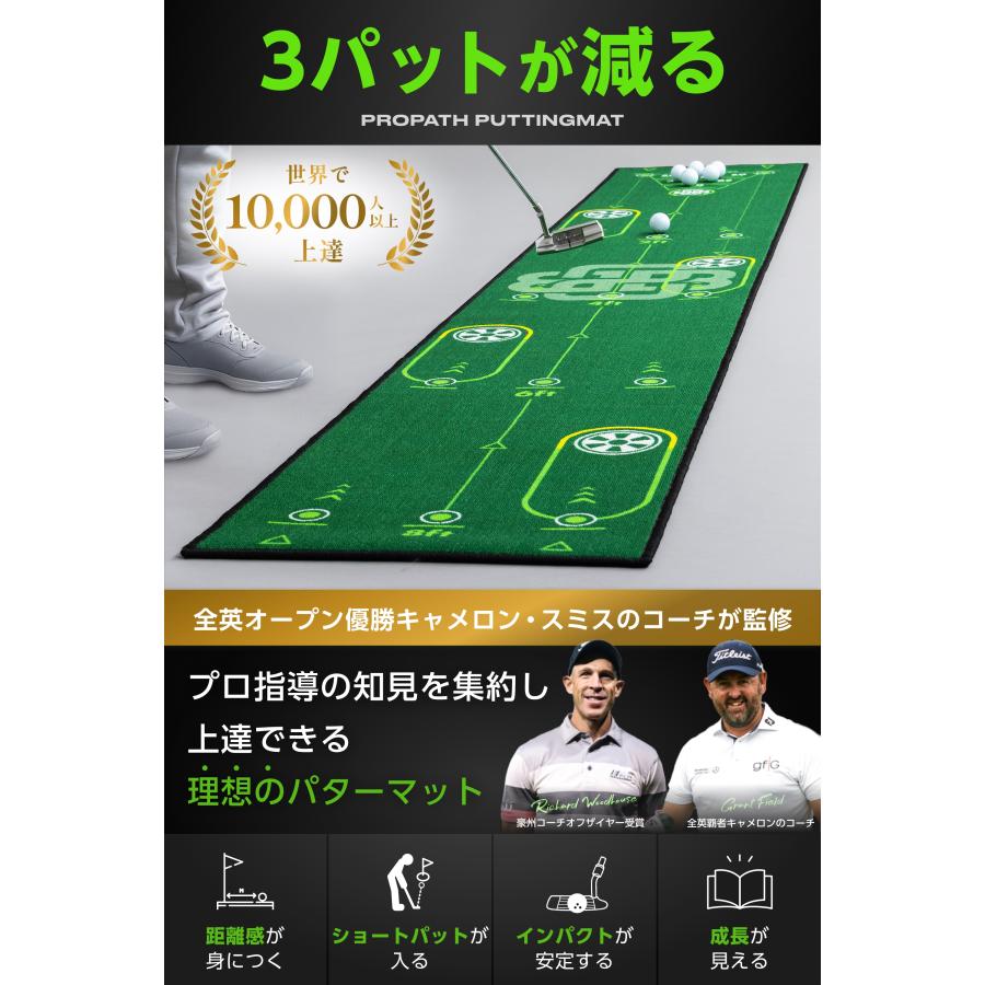 パターマット ゴルフ ［全英覇者コーチ監修］ 【公式】Back2BasicsGolf