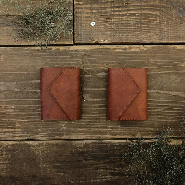 小物 LITSTA Coin Wallet3 BRICK RED プエブロ コインウォレット3 / ブリックレッド - 革コイン