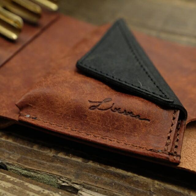 小物 LITSTA Coin Wallet3 BRICK RED プエブロ コインウォレット3【左利き用】 / ブリックレッド - 革