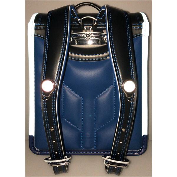 【1２月入荷予定】光るフィットちゃん安ピカッ 多機能 瞬ピカッランドセル ブラック×ブルー 30-72 【ポイント10倍】