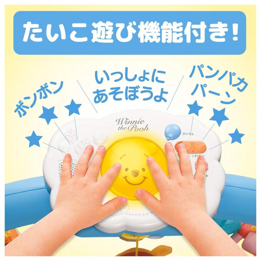 えらべる回転 6WAYジムにへんしんメリー プラス くまのプーさん タカラ