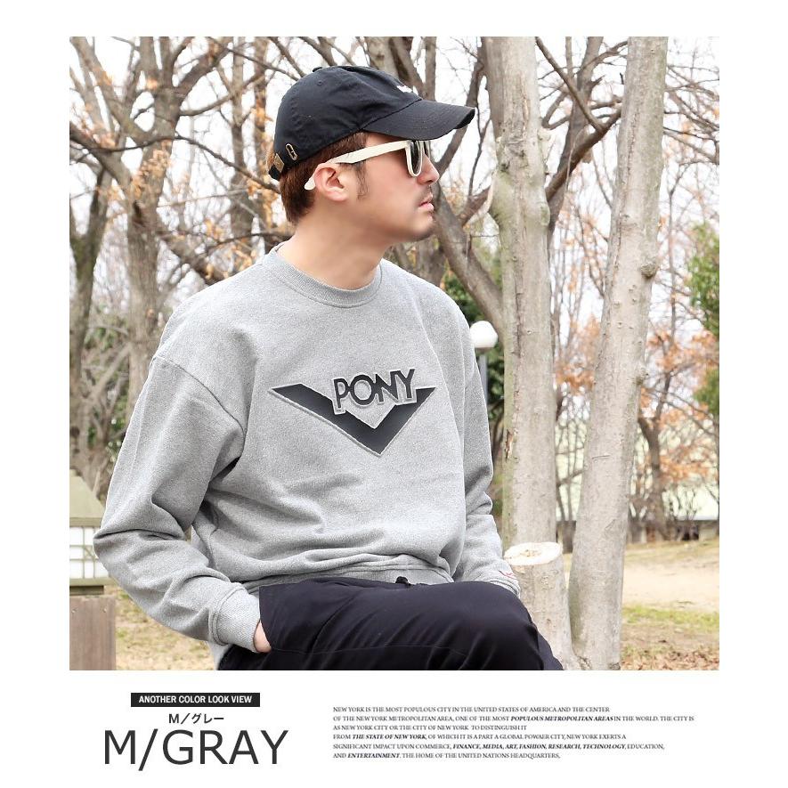 PONY(ファッション) PONY トレーナー メンズ ブランド PONY(ファッション) PONY トレーナー メンズ ブランド