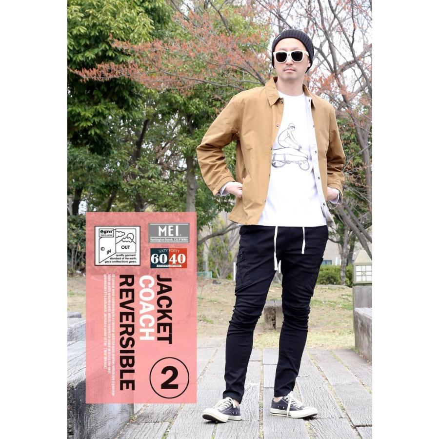 grn SALE コーチジャケット grn MEI メンズ 60/40 長袖 ナイロン