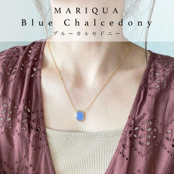 22金 天然石 MARIQUA マリカ ネックレス : ARC アーク ジュエリー 