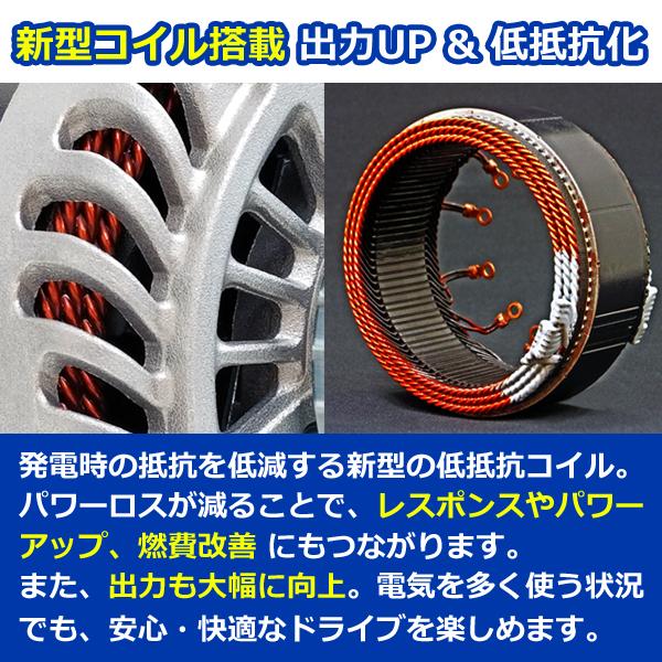 日産 A型エンジン サニトラ サニー 他 低抵抗・高出力 オルタネーター