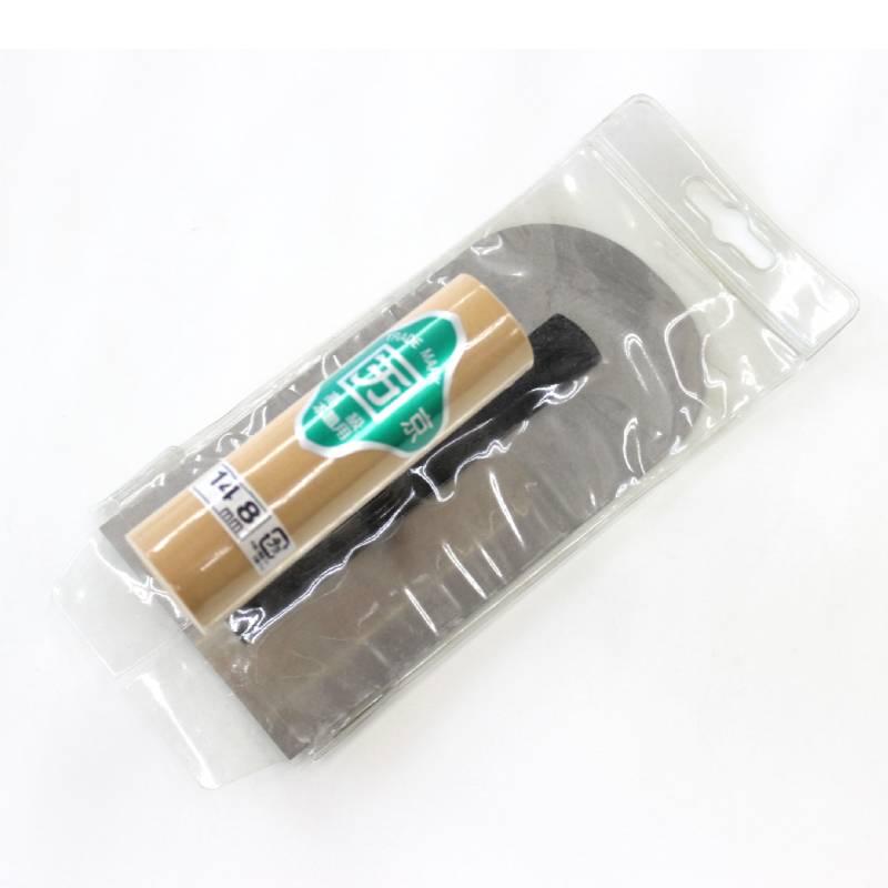 ※数量限定 在庫処分品 ステンレス 万能天端鏝（148mm×75mm） カクマン(普及型) BT-148-75S |  | 01