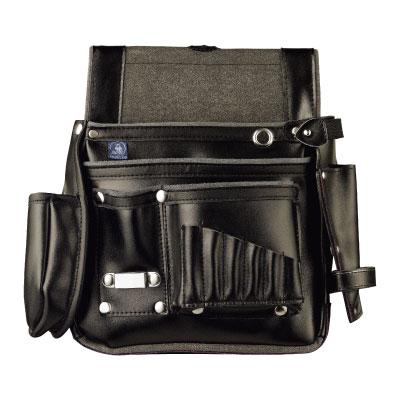 究極 六型釘袋 黒 ふくろ倶楽部 HB-096K | 