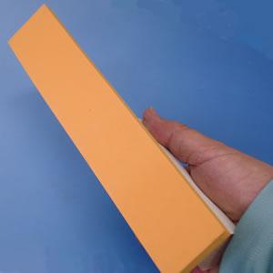 角ゴム鏝 白柄（イエロー） 210mm カクマン(本職用) 35 |  | 01