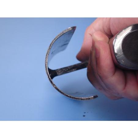 中首 外丸ラオ面引鏝 本焼 長さ120mm×径54mm 黒柄 受注生産品 カクマン(本職用) 736 |  | 01