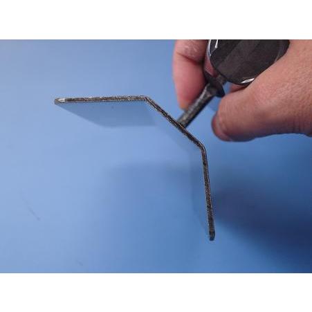 中首 角面引鏝 本焼 120mm×20.0mm 黒柄 受注生産品 カクマン(本職用) 742 |  | 01