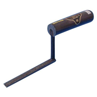 腰高平目地鏝 本焼 （1cm高） 120mmｘ3.0mm 黒柄 受注生産品 カクマン(本職用) 703 | 