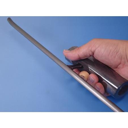 丸棒目地鏝 本焼 360mm×9.0mm 黒柄 受注生産品 カクマン(本職用) 713 |  | 02