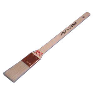 長柄薄口チリ刷毛 銅板巻 白毛 30mm イノウエ IS-999 | 