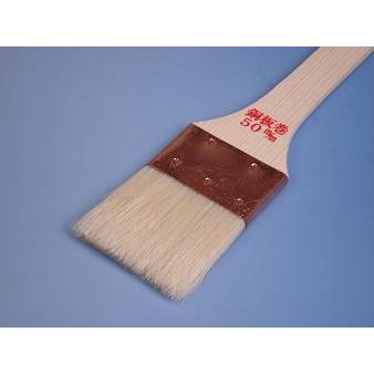 長柄薄口チリ刷毛 銅板巻 白毛 50mm イノウエ IS-1000 |  | 01