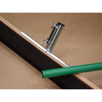 左官ブラシ 黒馬毛 6行3丁掛(パイプ柄1350mm付) イノウエ IS-966 |  | 02