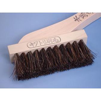 キワ取ブラシ 黒馬毛 柄付2行 イノウエ IS-907 |  | 01