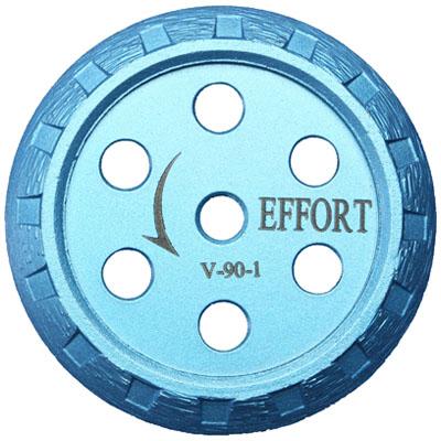 ダイヤモンド Vカッター 外径90×チップ厚3×チップ幅10mm EFFORT 