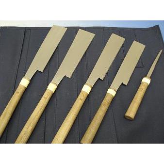 光川順太郎 細工鋸5本組（鋸巻付） カネジュン : 大工道具・金物の専門