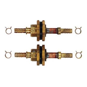 ユニットバス貫通金具(ペア耐熱管用) 10A 416-450 カクダイ ユニットバス貫通金具(ペア耐熱管用) 10A 416-450 カクダイ