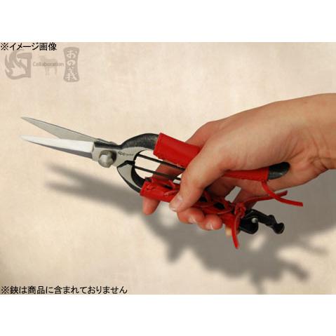 剪定鋏用 本革グリップカバー（レッド） みきかじや村 TS059 : 大工
