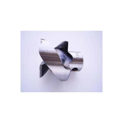 二段錐(二枚刃)55mm×22mm(軸径12mm) クメダ 055522 電動工具 二段錐(二枚刃)55mm×22mm(軸径12mm) クメダ 055522 電動工具