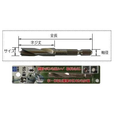 竹用ドリル10mm スターエム 601-100｜arde｜02