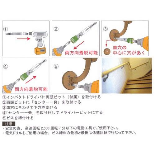 センター一発 S(ドリル径2.4mm) スターエム 503W-S |  | 03