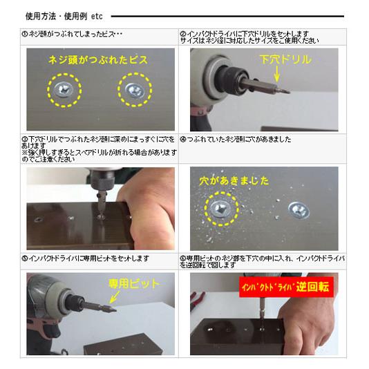 なめたビス抜き1.5mmセット スターエム 5050-S015 |  | 01