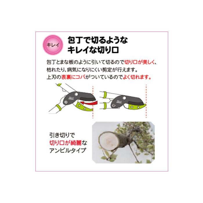 ザクト太枝切鋏 ZL-650(グリーン) 650mm 取寄品 三陽金属 1208 : 大工