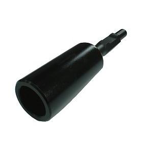 単管打込アダプター B型 テーパー軸タイプ 21H x 355mm 内径50mm 清水