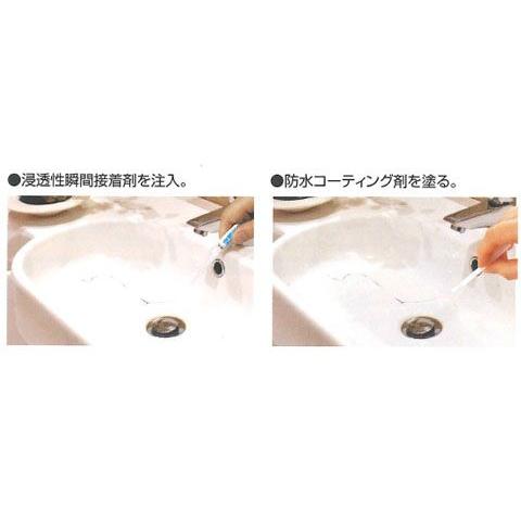 建築の友 浸透性瞬間接着剤 ひび割れストップ 水回り用 Hb 02 24 大工道具 金物の専門通販アルデ 通販 Yahoo ショッピング