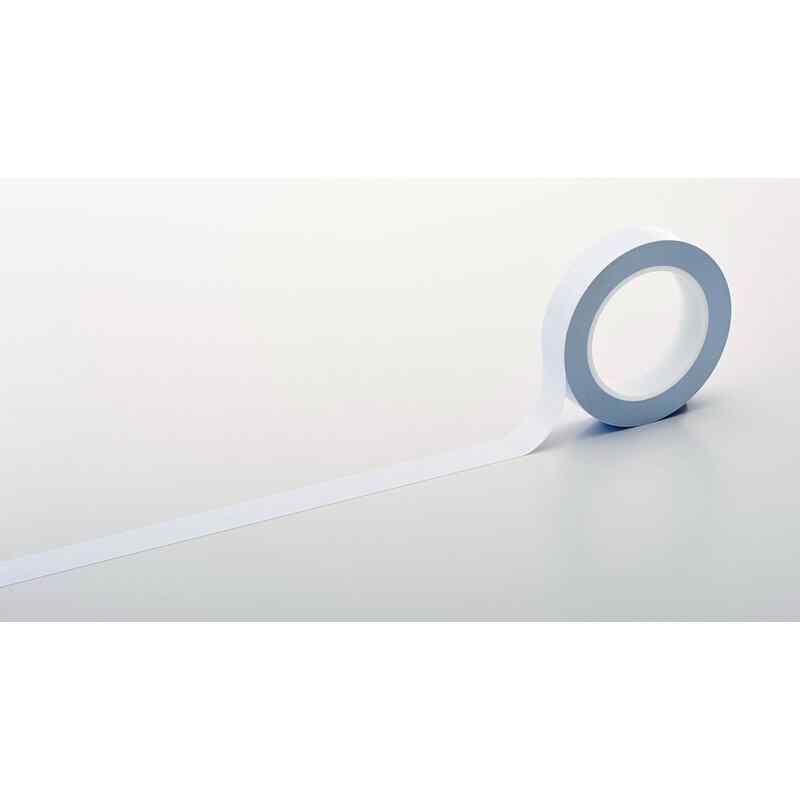 クリーンルーム用ラインテープ 白 HCP-25W 25mm幅×33m PET+PVC 取寄品