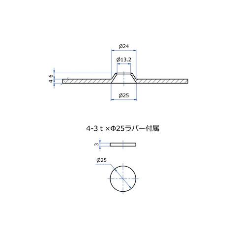 角ベース 460mm APゴールド KB (受注生産品) ロイヤル KBの画像