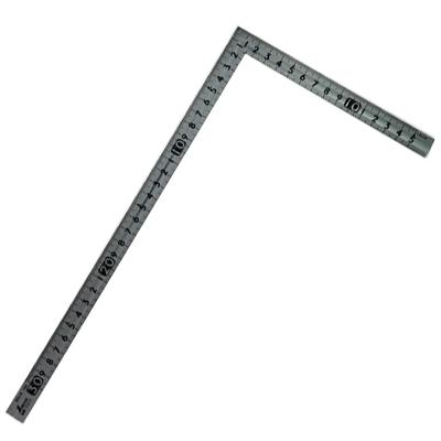 曲尺 小型 溝付 ステン30×15cm 裏面角目 シンワ 12017 | 