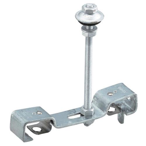 ターキー吊金具(折版・谷) エスロン用(樋P250/P300・270L・150用・亜鉛