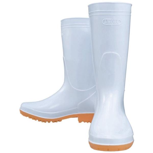 耐油長靴 白 23.0cm ※取寄品 おたふく JW-707 | 
