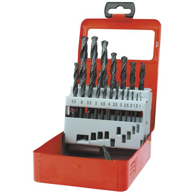 HSS鋼鉄工ドリル21本セット 1.0mm〜10mm ※取寄品 高芝ギムネ No.2021 |  | 01