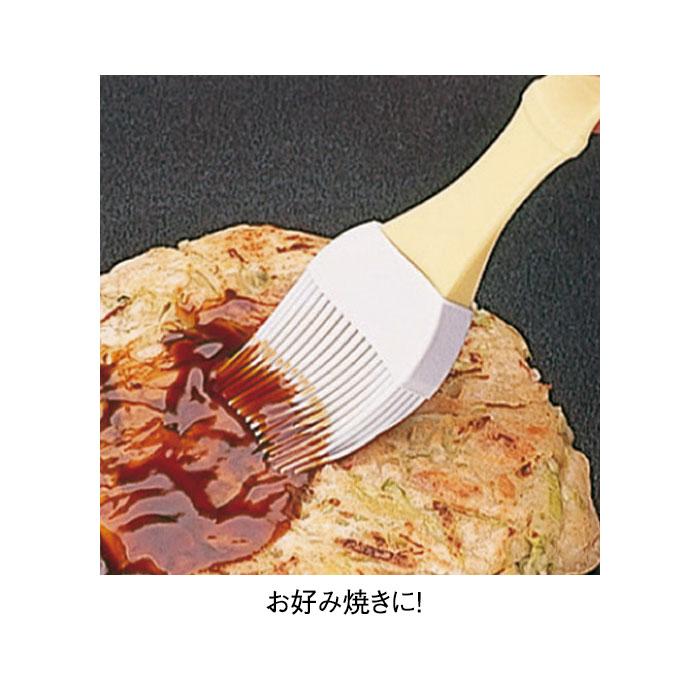 シリコン 塗り刷毛 L イエロー 取寄品 岡部洋食器製作所(Okabe) NH-03Y |  | 03