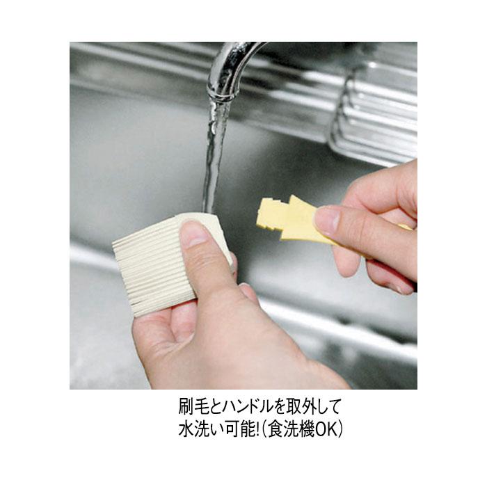 シリコン 塗り刷毛 L イエロー 取寄品 岡部洋食器製作所(Okabe) NH-03Y |  | 04