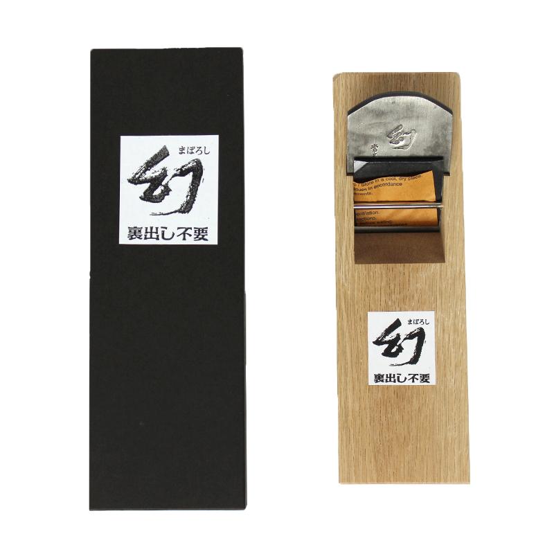 伝統大鉋 『幻』 青紙1号鋼 裏出不要 70mm（白樫・9寸5分） 磨き 