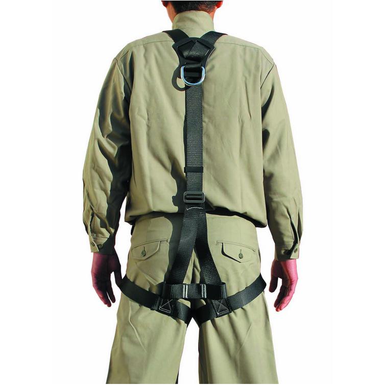 フルハーネスY型 Mサイズ(160-180cm) 墜落制止用器具の規格適合品 黒