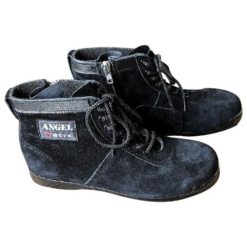 高所用セーフティブーツ ショートタイプ 椿 ブラック 25.0cm ※取