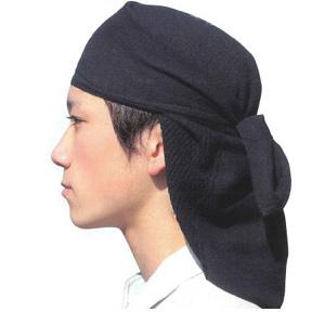 ヘルメットインナータオル 黒 TOYO トーヨーセフティー No.7181 | 