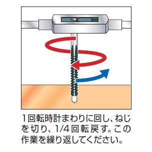 タップハンドル 全長780mm トラスコ TH-32 : 大工道具・金物の専門通販