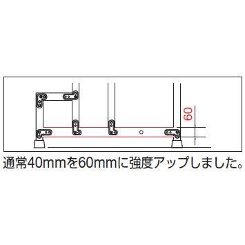 アルミ合金製作業台1段 600mm×400mm×500mm(1台価格) トラスコ TSF-165