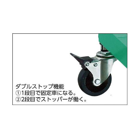 フェニックスワゴン 600×400×H740 3段 ホワイト メーカー直送品 車上渡し 代引不可 トラスコ PEW-763C-W_1